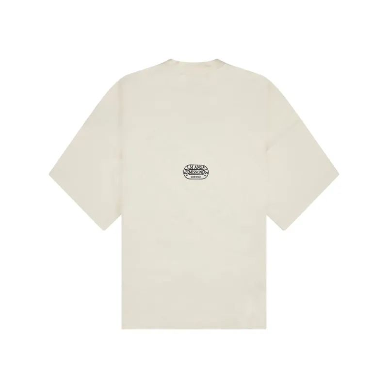 PALM ANGELS X MISSONI SPORT LOOSE TEE WHITE