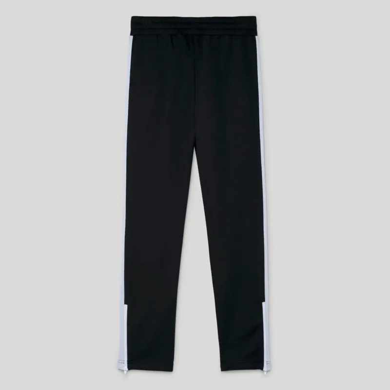 PALM ANGELS TAPED TRACK PANT BLACK &amp; WHITE