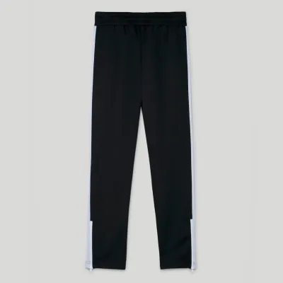 PALM ANGELS TAPED TRACK PANT BLACK &amp; WHITE