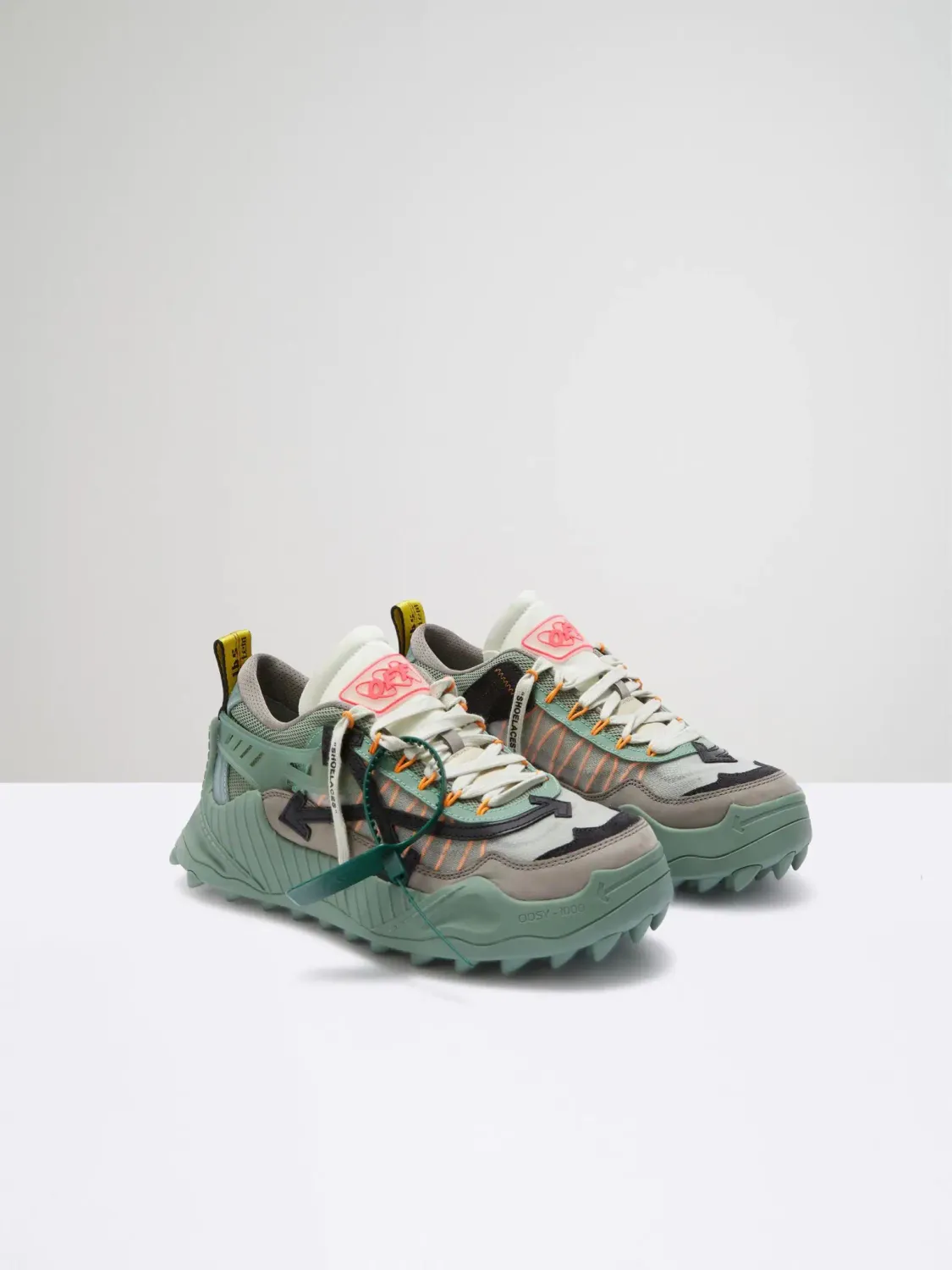 Off-White Odsy 1000 Suede; Baby Blue &amp; Black