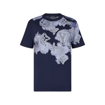 Louis Vuitton Blue T-shirt Watercolor Monogram Mini