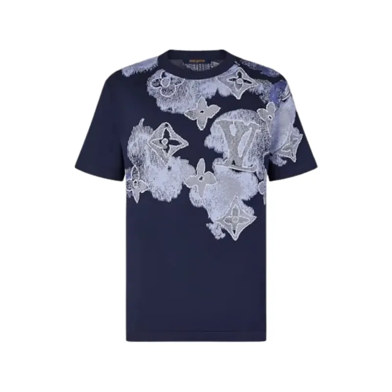 Louis Vuitton Blue T-shirt Watercolor Monogram Mini