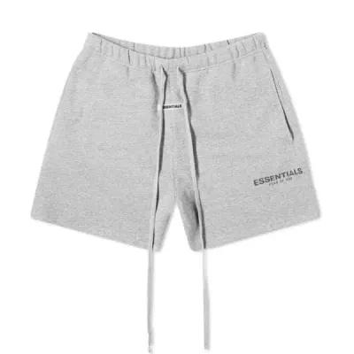 FOG ESSENTIALS SWEATSHORT  DARK HEATHER GREY