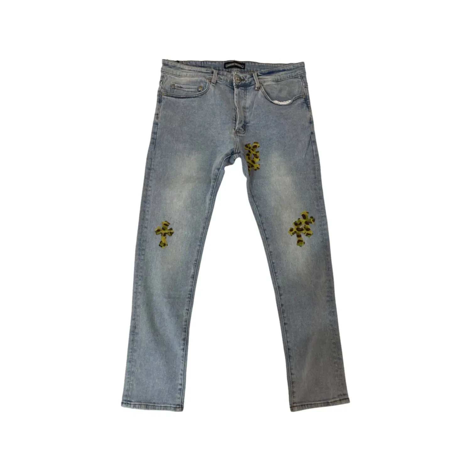 Chrome Hearts Cross Camouflage Denim Jeans