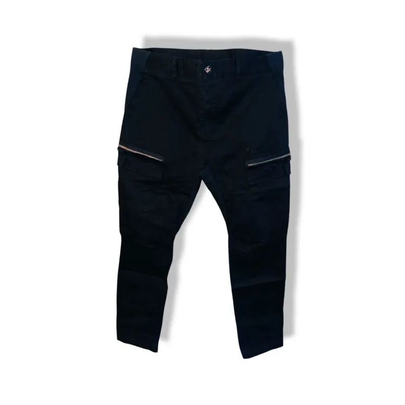Kith x Mastermind Calça Preta Elástica
