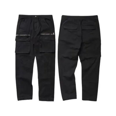 Kith x Mastermind Calça Preta Elástica