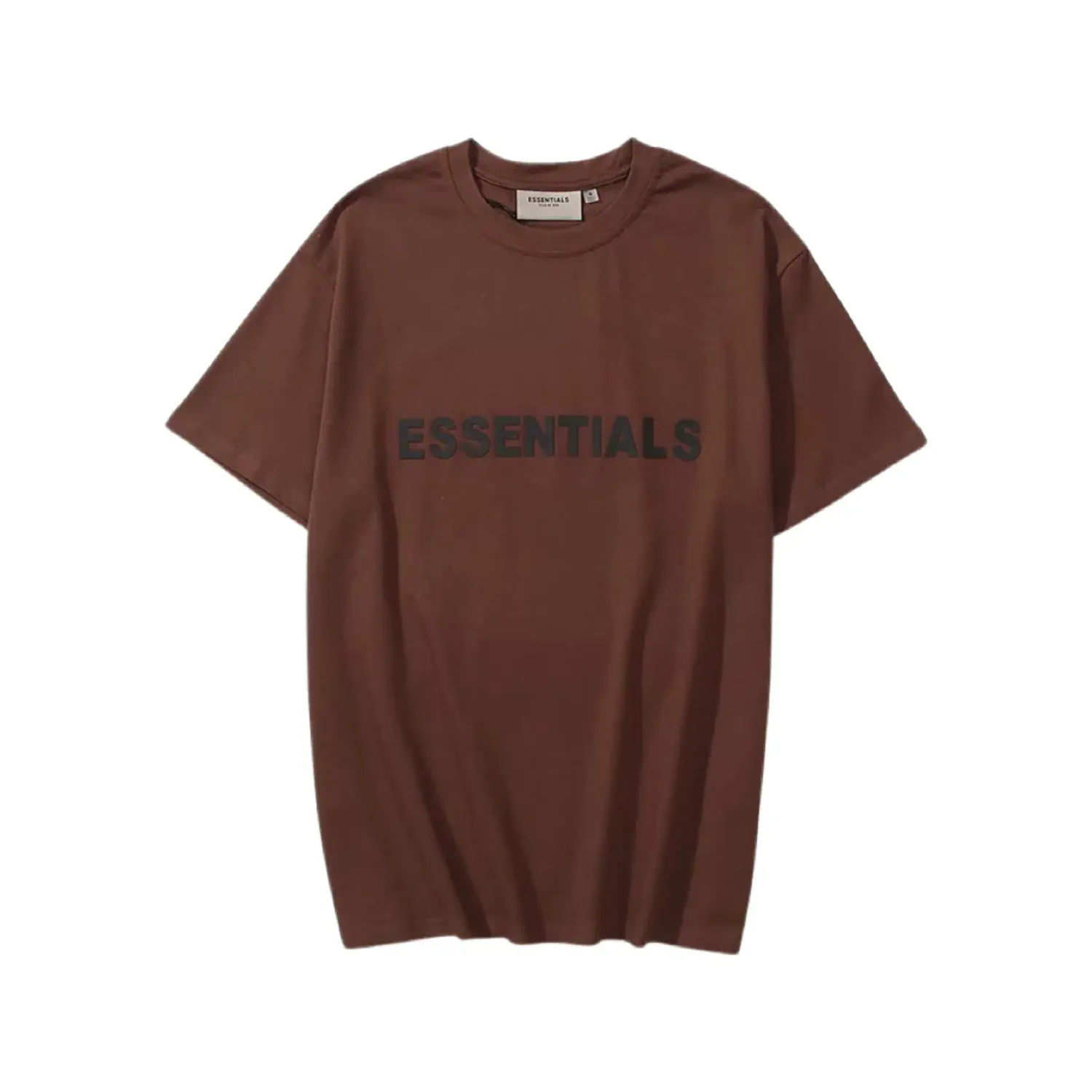 FOG ESSENTIALS 3D Silicon T-Shirt Dark Brown