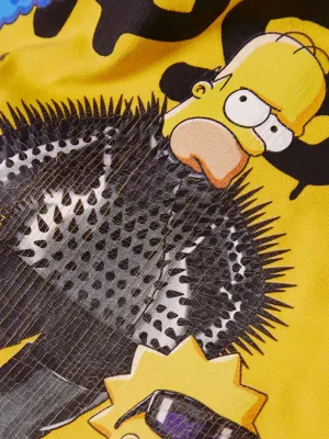 Balenciaga X The Simpsons Print  T-SHIRT YELLOW