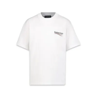 BALENCIAGA Political Campaign T-Shirt White