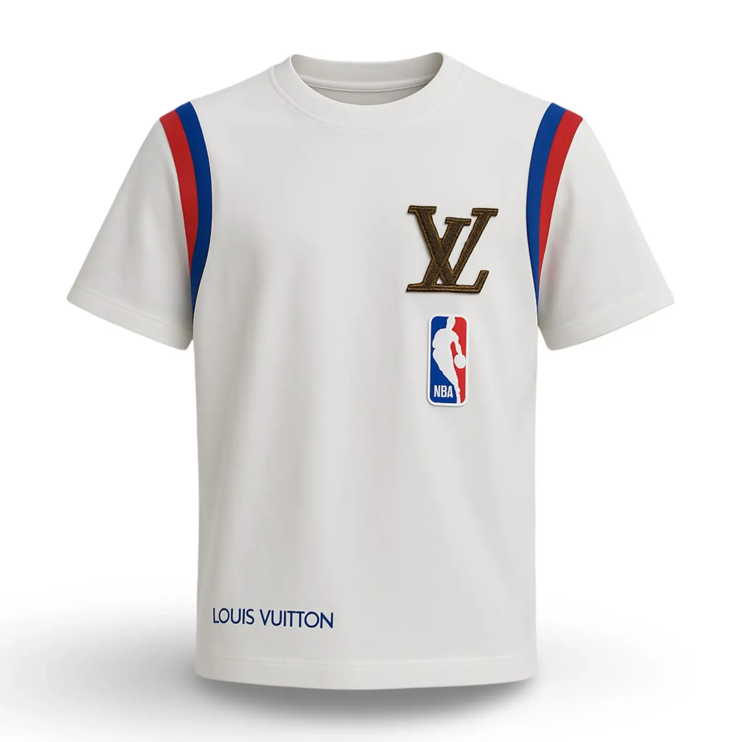  LV X NBA SHORT SLEEVE BASKET T-shirt
