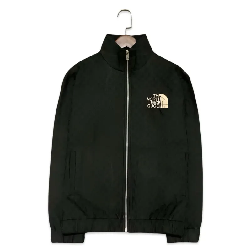 Gucci X North Face Ensemble Jacket en Toile GG Black