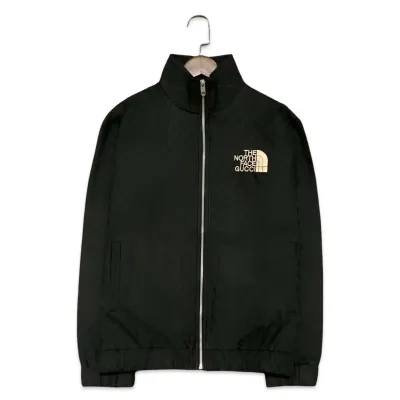 Gucci X North Face Ensemble Jacket en Toile GG Black