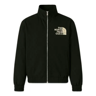 Gucci X North Face Ensemble Jacket en Toile GG Black