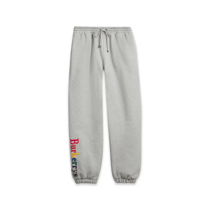 Burberry Men's Gray Rainbow Lounge Pants