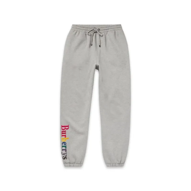 Burberry Men's Gray Rainbow Lounge Pants