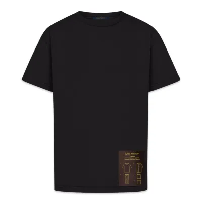 LOUIS VUITTON T-shirts INSIDE OUT LVSE Black