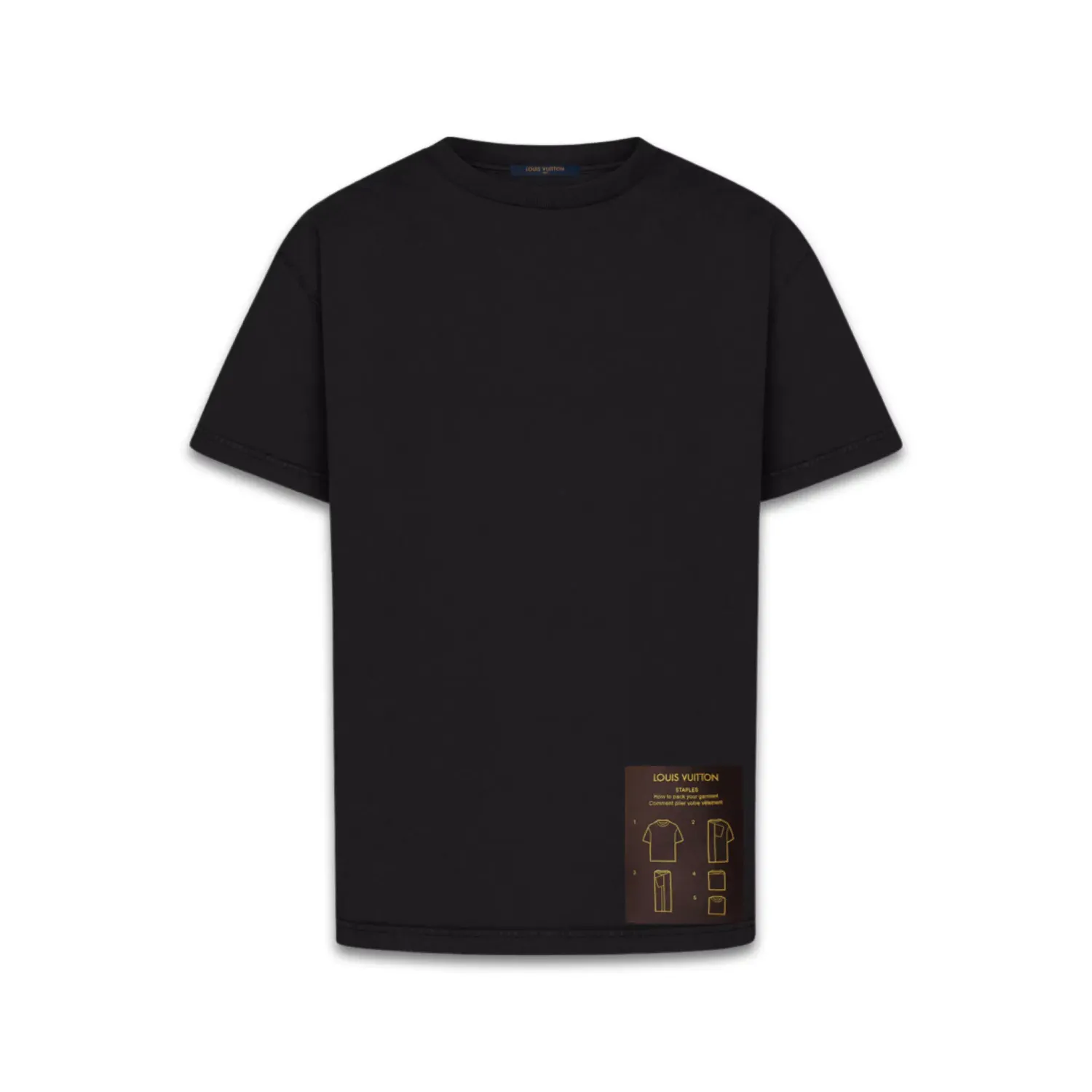 LOUIS VUITTON T-shirts INSIDE OUT LVSE Black