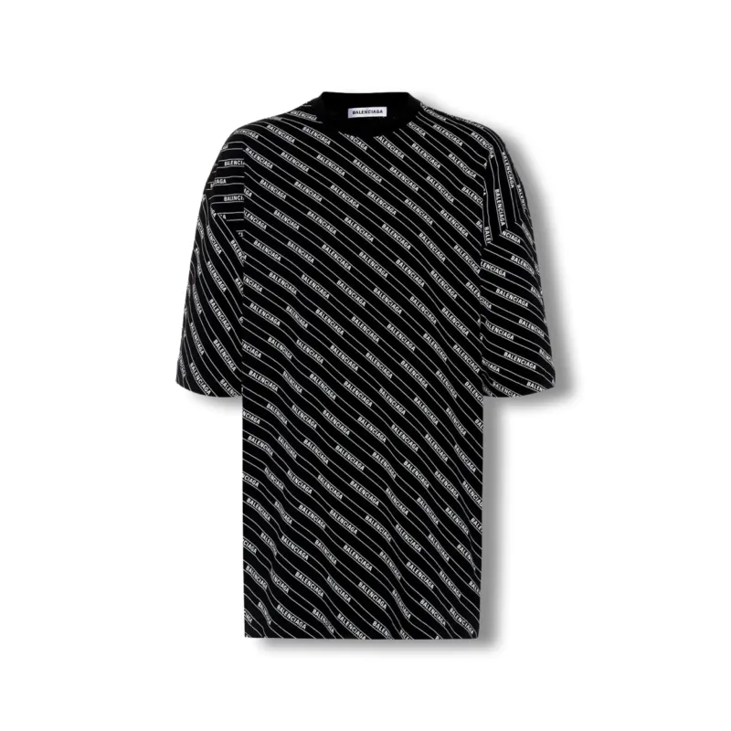 Balenciaga Logomania T- shirt Black