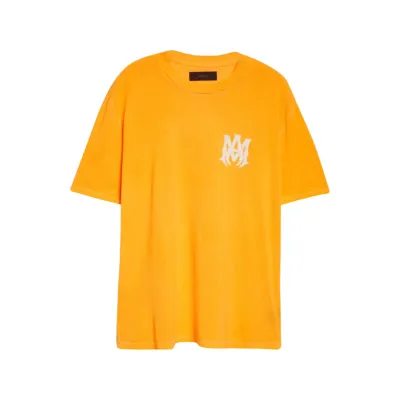 Amiri MA  M.A. Logo Graphic Tee Yellow