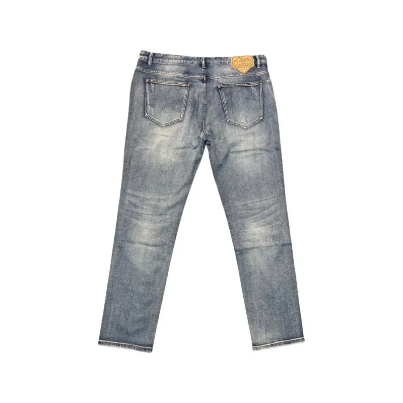 Louis Vuitton x Nigo Intarsia Jacquard LV²  Jeans