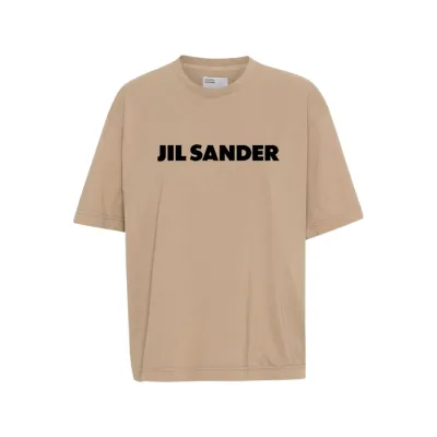 JIL SANDER LOGO T-shirt Beige