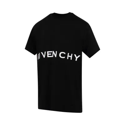 GIVENCHY 4G Logo Oversized T-Shirt in Black
