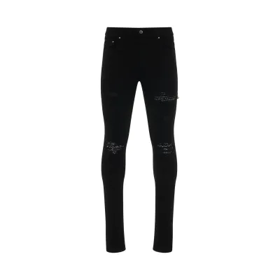 AMIRI MX1 Bandana Jeans in Black