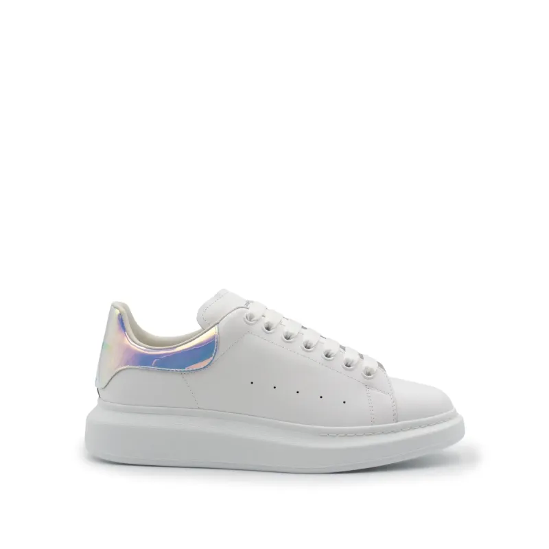 ALEXANDER McQUEEN Sneaker in White/Shock Pink