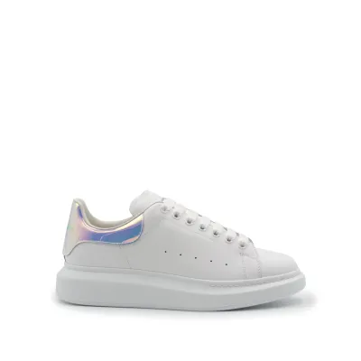 ALEXANDER McQUEEN Sneaker in White/Shock Pink