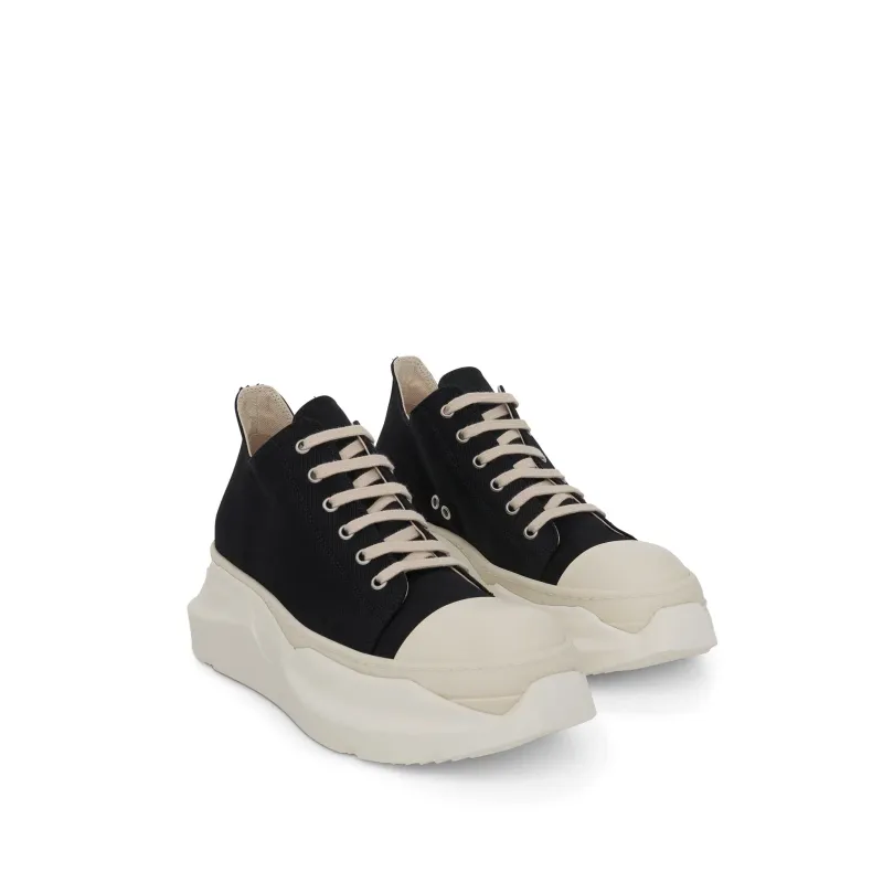 DARK SHADOW DRKSHDW Abstract Denim Low Sneaker in Black/Milk