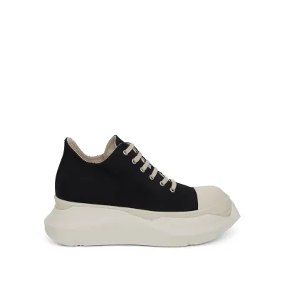DARK SHADOW DRKSHDW Abstract Denim Low Sneaker in Black/Milk