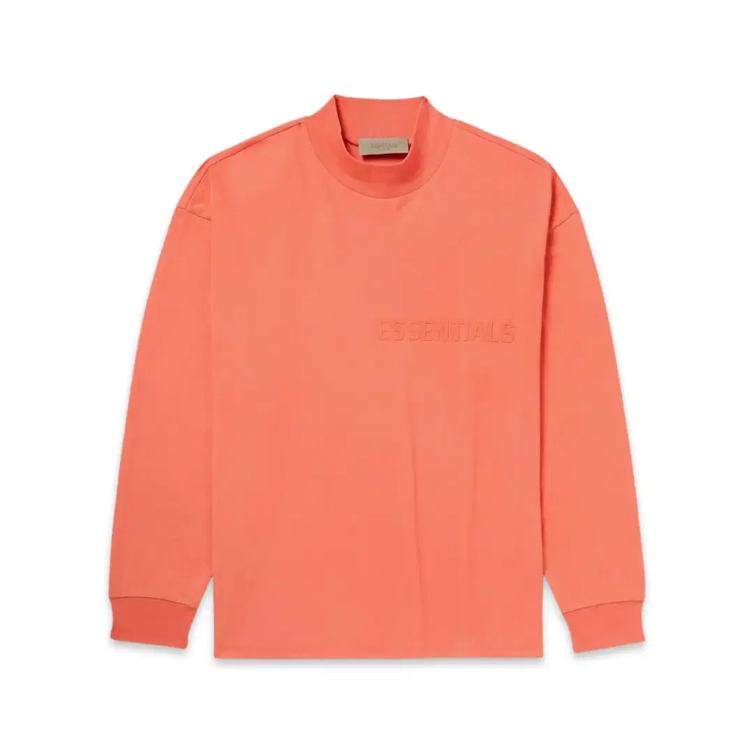 FEAR OF GOD Essentials Long Sleeve T-shirt Coral