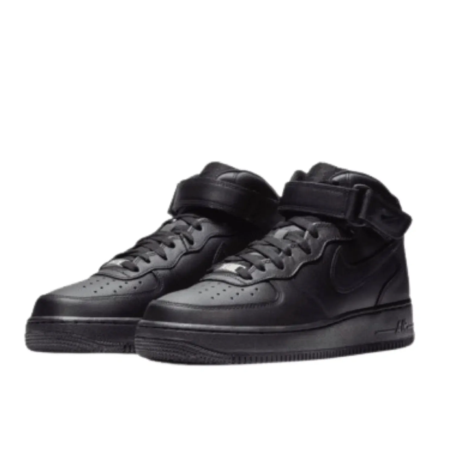 Nike Air Force 1 Mid '07 Black Wmns