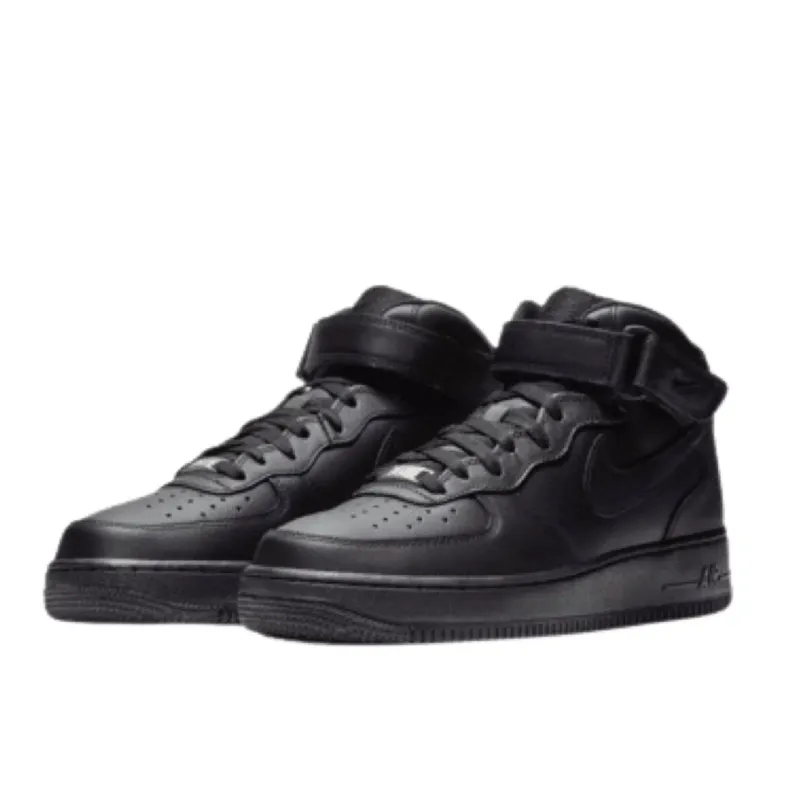 Nike Air Force 1 Mid '07 Black Wmns