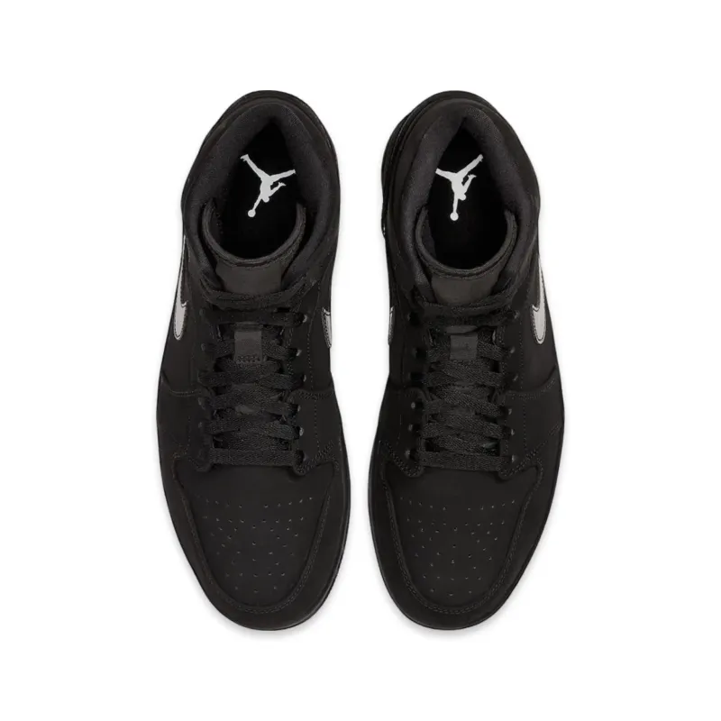 Air Jordan 1 Mid ‘Triple Black’ Kids