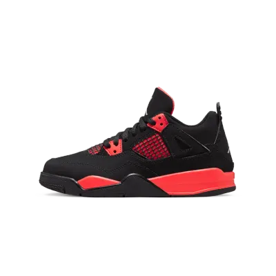 Air Jordan 4 Retro PS 'Red Thunder' Kids