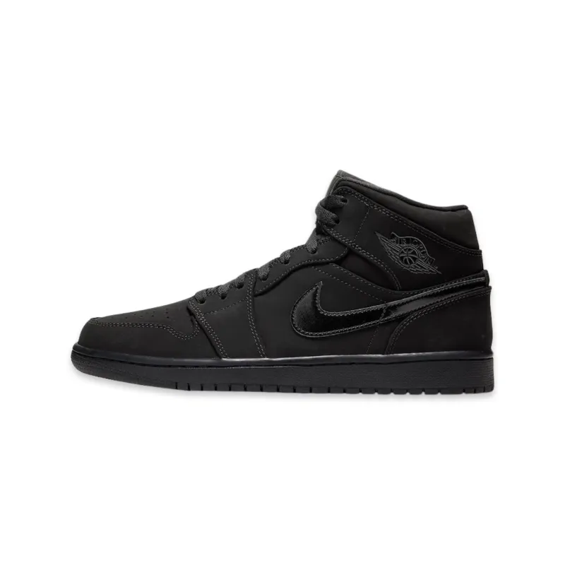 Air Jordan 1 Mid ‘Triple Black’ WMNS