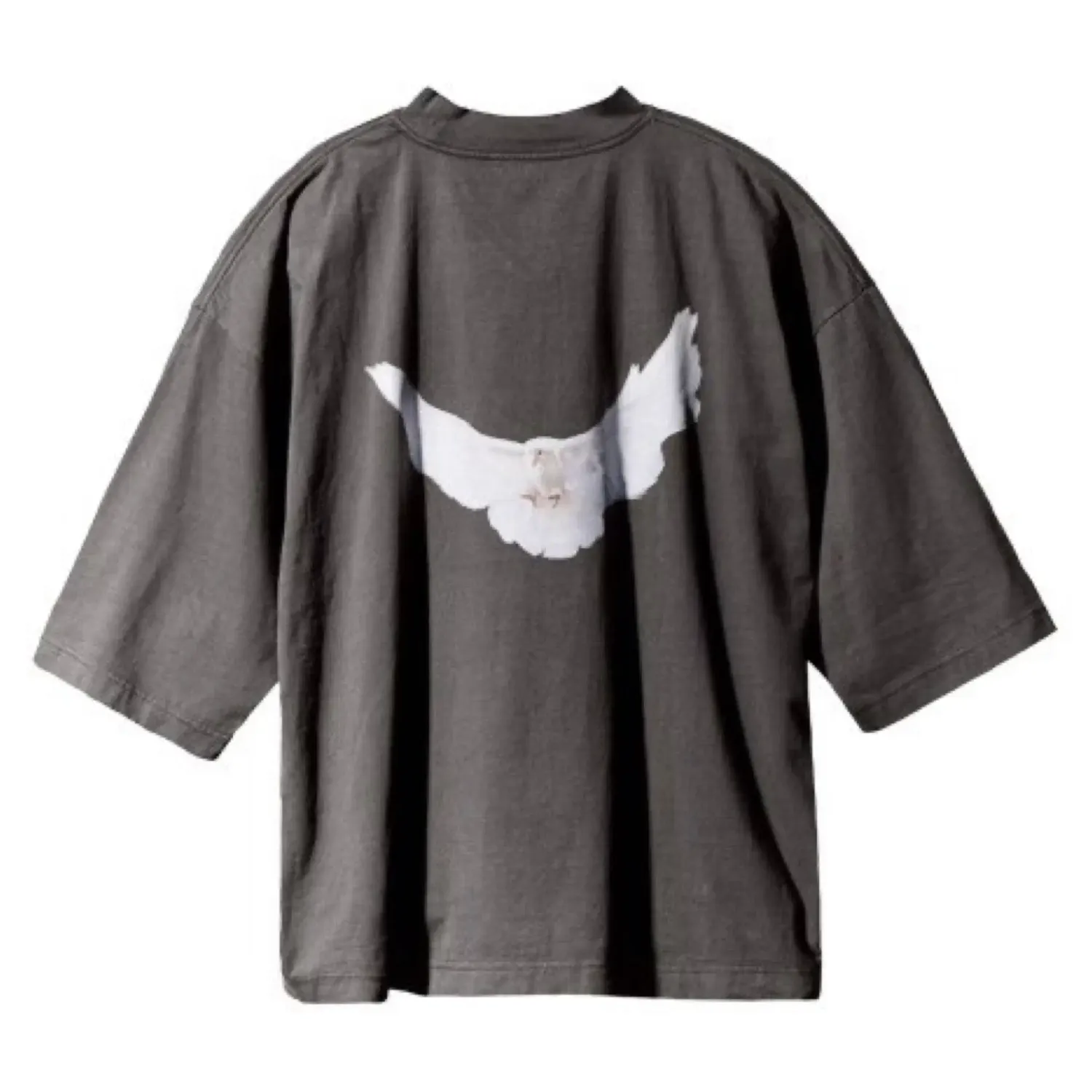 Yeezy Gap Engineered by Balenciaga Dove 3/4 Sleeve Tee 'Grey'