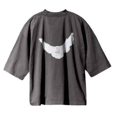Yeezy Gap Engineered by Balenciaga Dove 3/4 Sleeve Tee 'Grey'