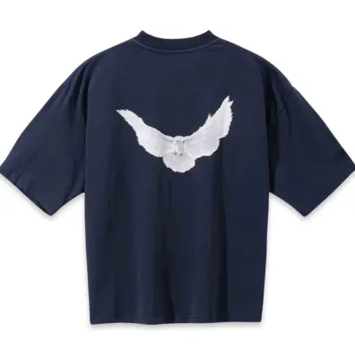 Yeezy Gap Engineered by Balenciaga Dove 3/4  Tee 'Dark Blue’