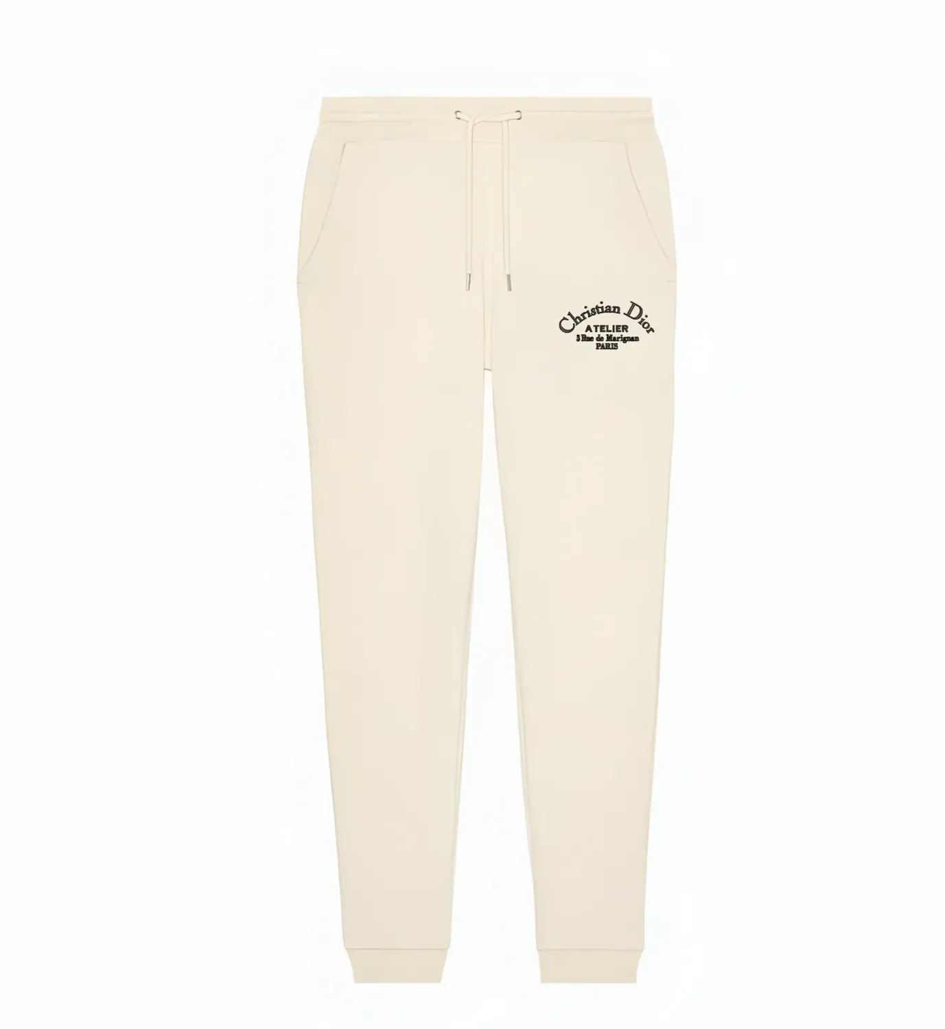 DIOR 'Christian Dior Atelier' Track Pants Cream