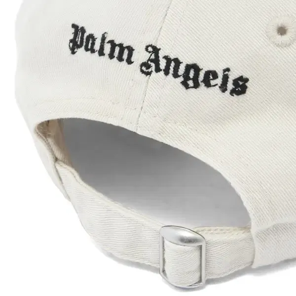 PALM ANGELS CLASSIC LOGO CAP OFF WHITE &amp; BLACK