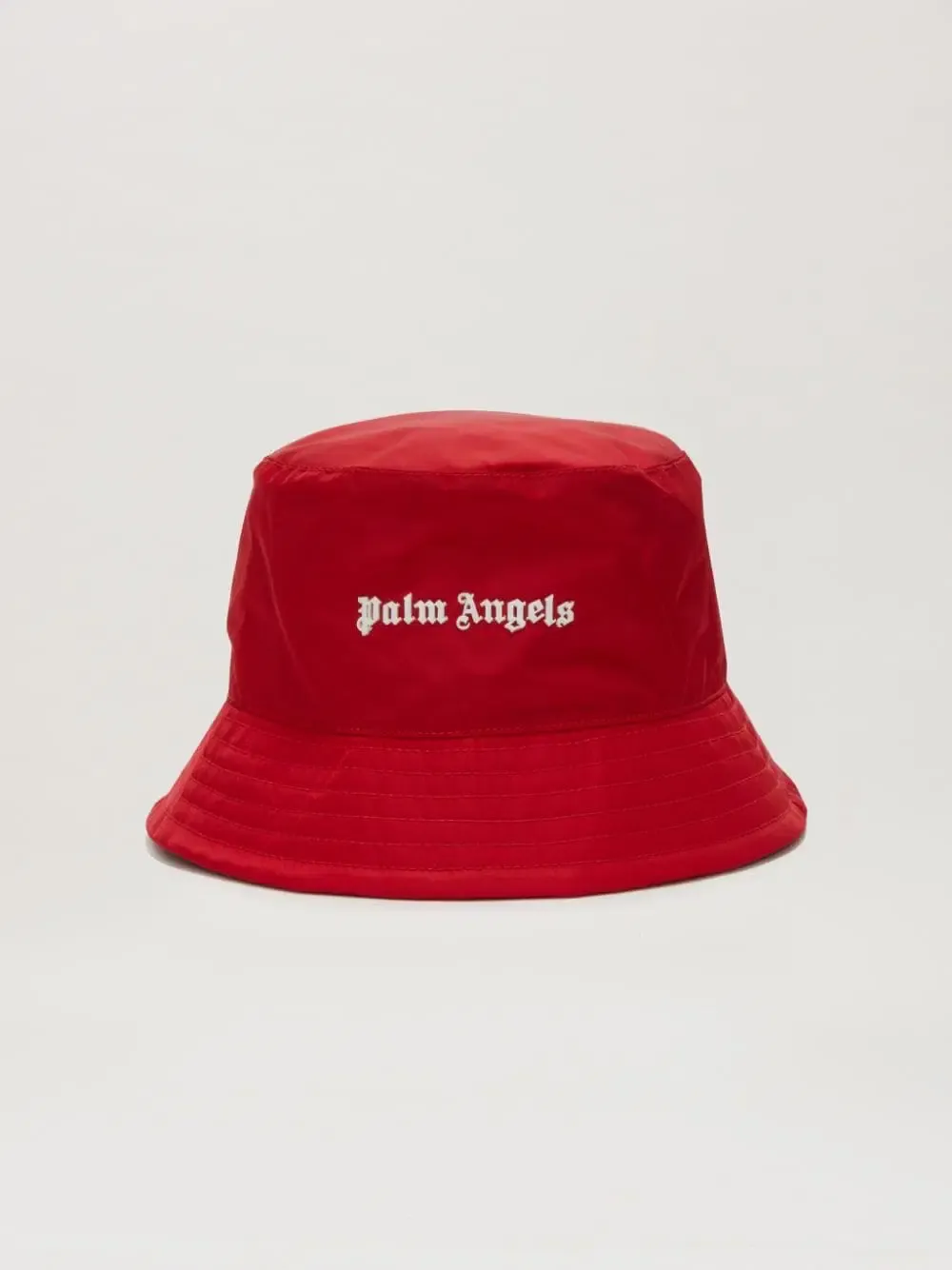 Palm Angels Chapéu Bucket Palm Angels Logo Vermelho