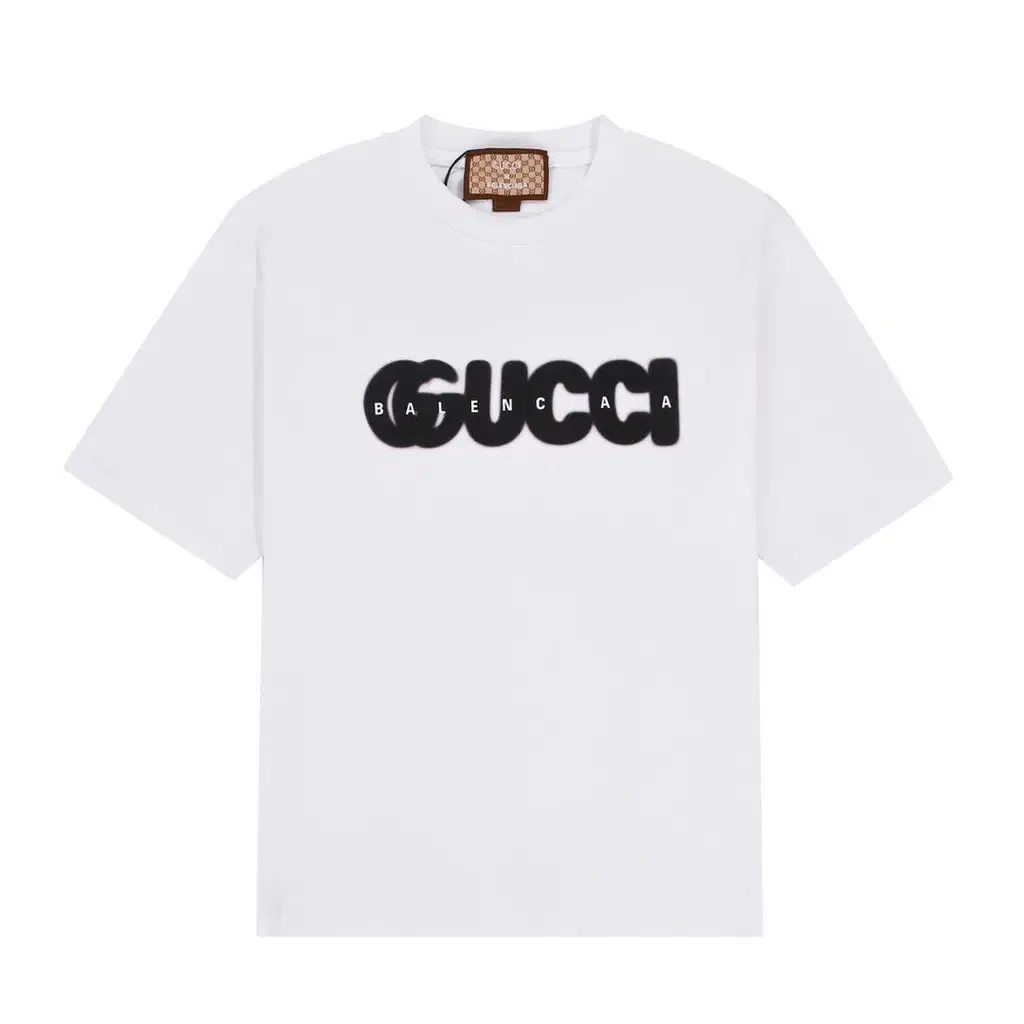 Gucci x Balenciaga logo-print T-shirt