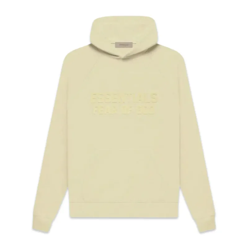 FEAR OF GOD ESSENTIALS HOODIE - CANARY