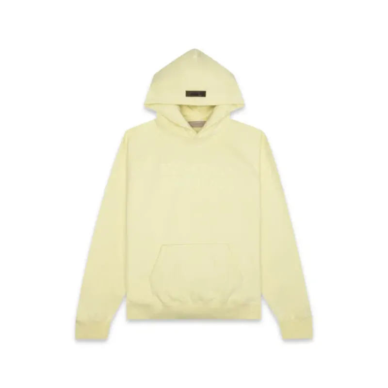FEAR OF GOD ESSENTIALS HOODIE - CANARY