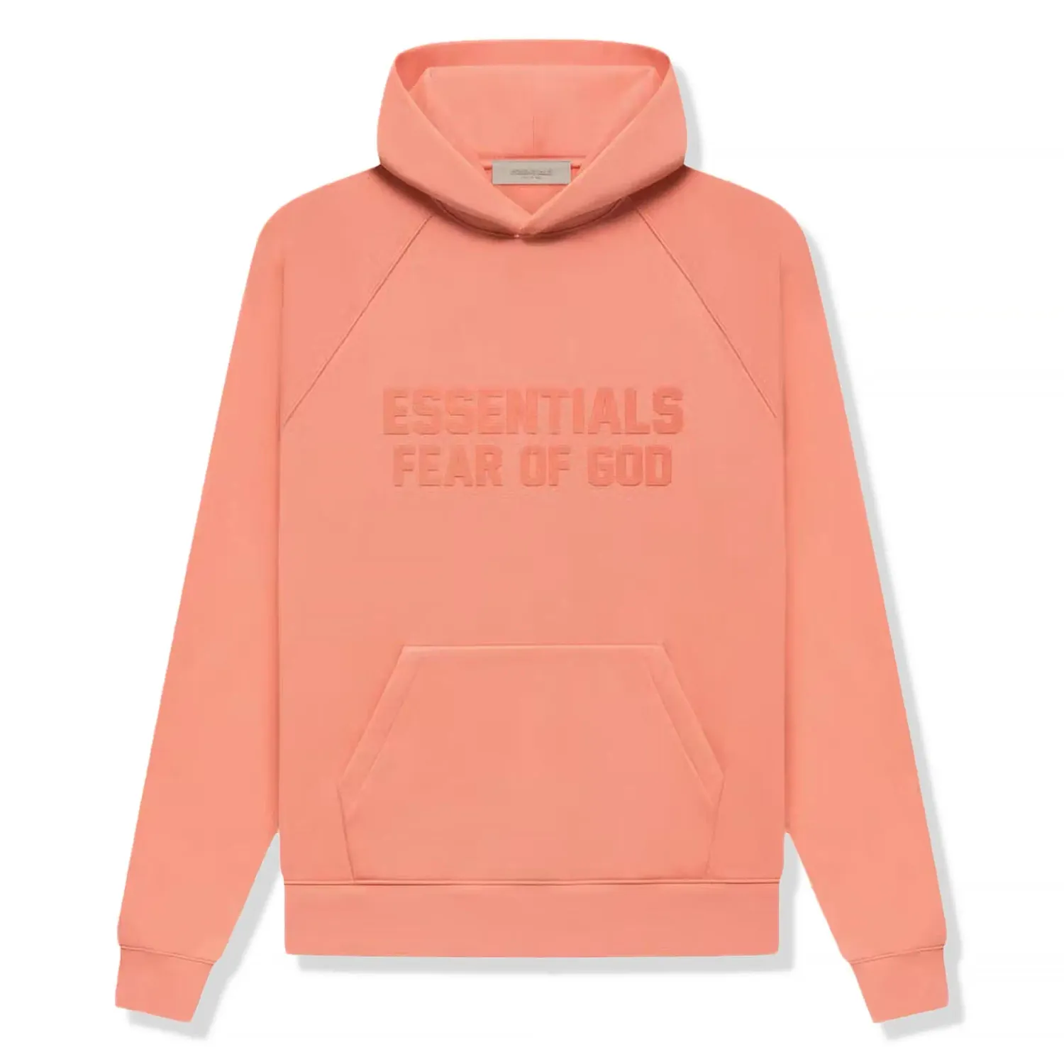 FEAR OF GOD ESSENTIALS HOODIE  CORAL