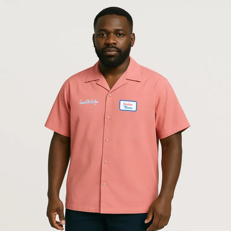 Jordan x UNION LA Mechanic Shirt Pink