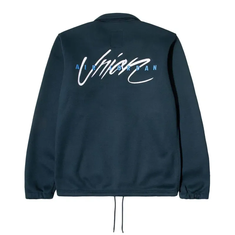 AIR JORDAN X UNION COACH JACKET ARMORY NAVY