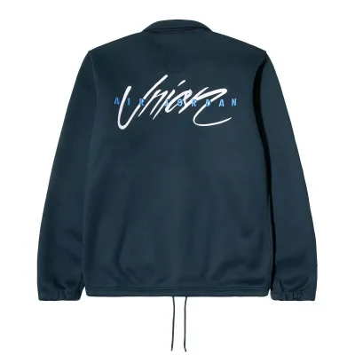 AIR JORDAN X UNION COACH JACKET ARMORY NAVY